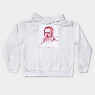 Giorgio Vasari Portrait | Giorgio Vasari Artwork | Line Art Kids Hoodie